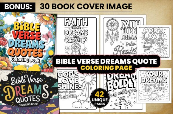 Download Bible Verse Dreams Quotes Coloring Pages - Premium Resources